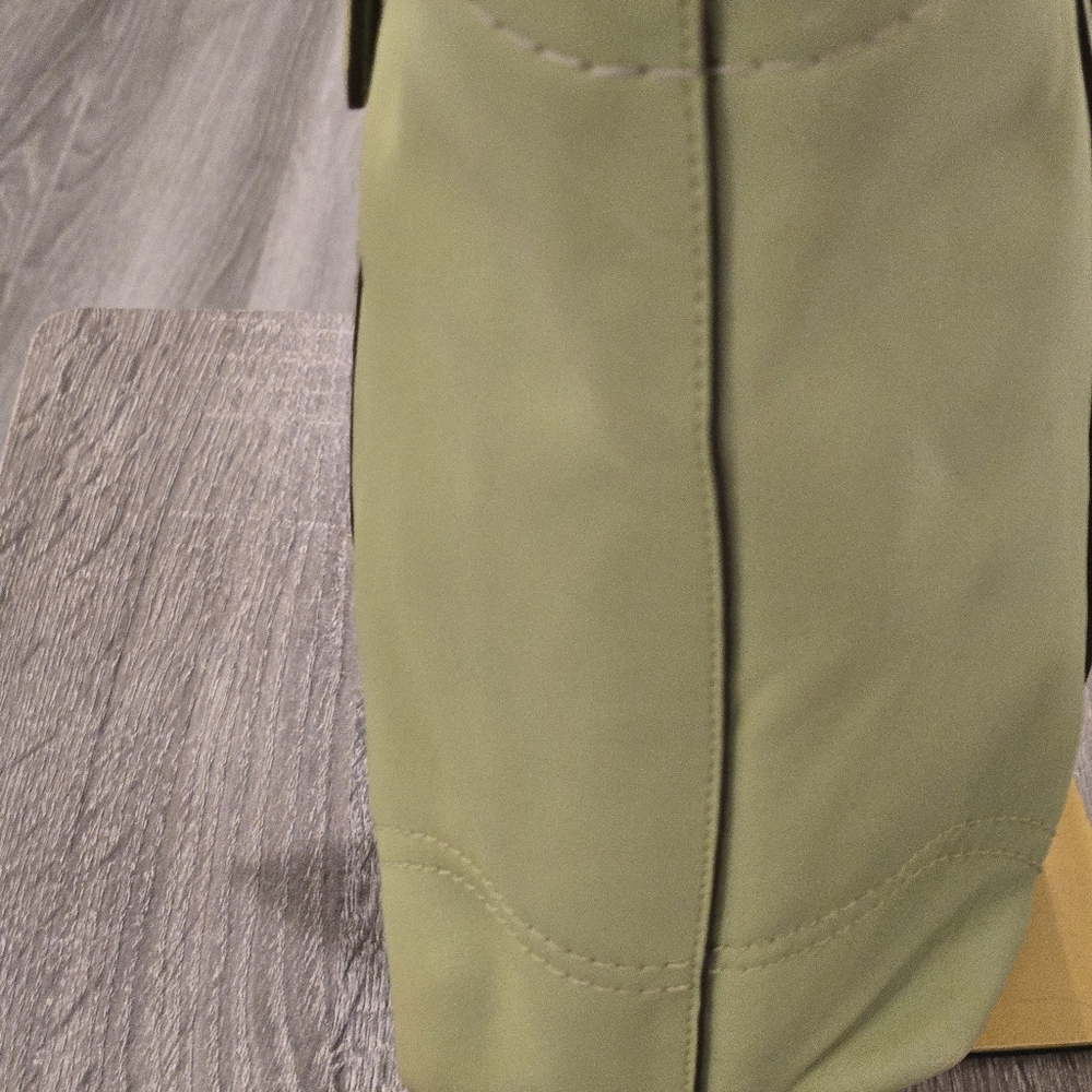 Coach Light Green Leather Tote Bag - Picture 4 of 16